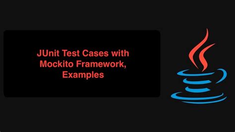 junit test case package structure|junit test cases using mockito.